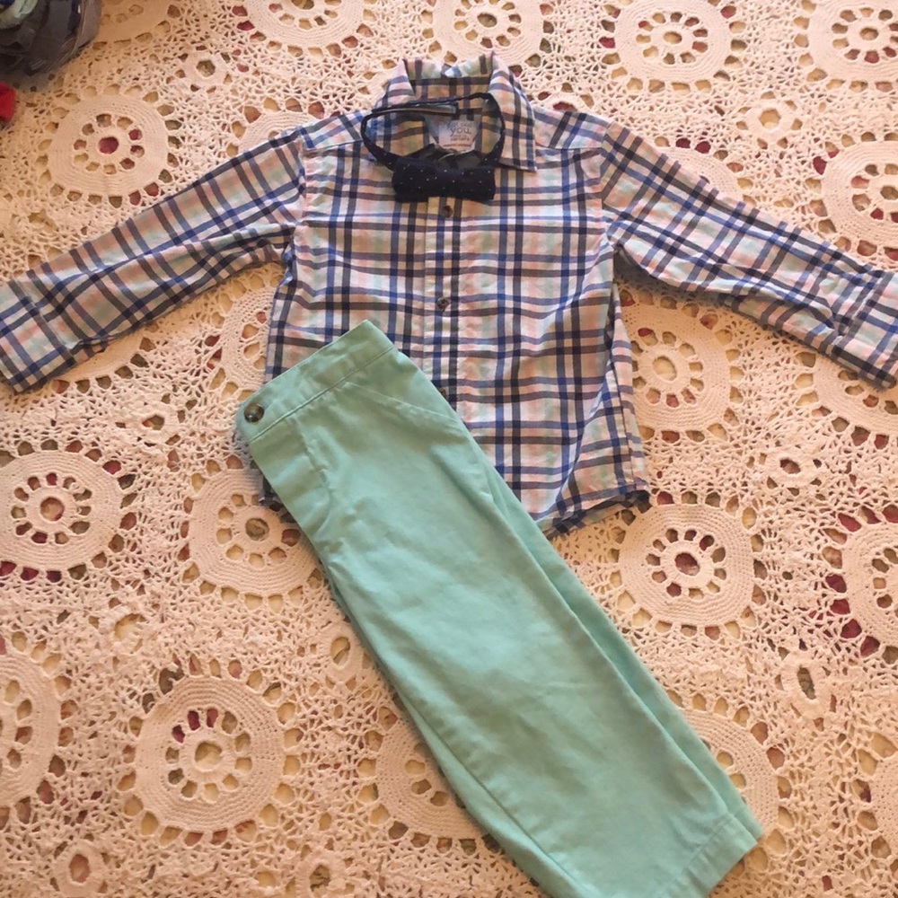 Matching boys outfit